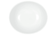 Schüssel Modern Life in weiß/oval, 25,5 cm
