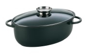Bräter oval Kerros aus Aluminiumguss in schwarz, 8 l