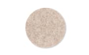 Glas-Untersetzer Alia in beige 4 teilig, 10 cm