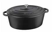 Bräter Calido, schwarz, oval, 9,5 l