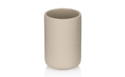 Zahnputzbecher Sana, beige, 8 cm