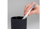 Zahnputzbecher Sana, schwarz, 8 cm