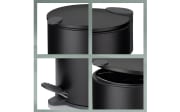 Kosmetikeimer Mats, schwarz, 3 Liter