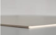 Untersetzer Edel, weiß, 11 x 11 cm