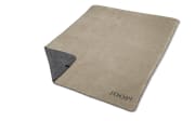 Melange Doubleface Decke, sand/stein, 150 x 200 cm