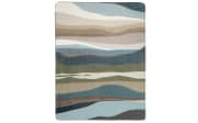 Wohndecke Iceland Horizont, blau/stone, 150 x 200 cm