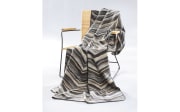 Wohndecke Wild Lines, anthrazit/natur, 150 x 200 cm