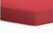 Spannbetttuch Jersey, rot, 100 x 200 cm