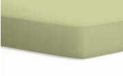 Spannbetttuch Jersey, grün, 100 x 200 cm