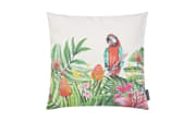 Kissenhülle Maui outdoor, Motiv Papagei, 50 x 50 cm