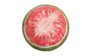 Rundkissen Fruity, rot/grün, 36 cm
