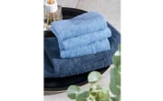 Handtuch Lifestyle Uni aus Baumwolle, basalt, 50 x 100 cm