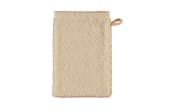 Waschhandschuh Lifestyle uni, leinen, 16 x 22 cm