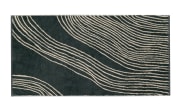 Duschtuch Cawö Gallery flow, granit, 70 x 140 cm