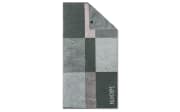 Duschtuch Divided Squares, salbei, 80 x 150 cm