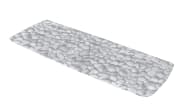 Wanneneinlage Stepstone, grau, 36 x 92 cm