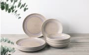 Dinner-Set Perlemor, sand, 8-teilig