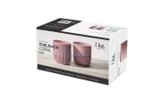 Becher-Set Perlemor, coral, 2-teilig