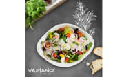 Salatschale Vapiano in weiß, 2-teilig