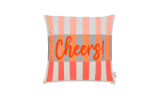 Kissenhülle Outdoor, orange, 49 x 49 cm