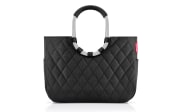 Loopshopper L, rhombus black, 25 Liter