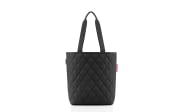 Classic Shopper M, rhombus black, 8 Liter