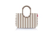 Loopshopper, beige/weiß, 40 x 26 cm