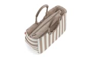 Loopshopper, beige/weiß, 40 x 26 cm