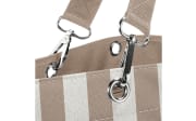 XL Shopper, beige/weiß, 68 x 45,5 cm