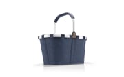 Carrybag, herringbone dark blue, 22 Liter
