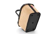 Carrybag, frame raffia black, 22 Liter
