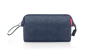 travel cosmetic, herringbone dark blue, 4 l