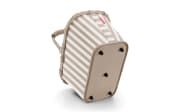 carrybag, beige/weiß, 48 x 29 cm