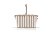 carrybag, beige/weiß, 48 x 29 cm