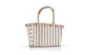 carrybag, beige/weiß, 48 x 29 cm