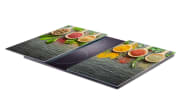 Herdabdeck-/Schneideplatten Spices 2er-Set, 30 x 52 cm