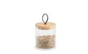 Vorratsglas mit Bambusdeckel, 12 cm