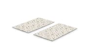 Herdabdeckplatten-Set Terrazzo, bunt, 30 x 52 cm
