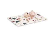 Servier-/Schneideplatte Terrazzo, bunt, 30 x 20 cm
