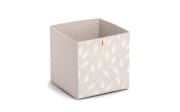 Aufbewahrungsbox Vlies, beige, 32 x 32 cm