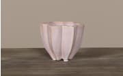 Keramik Vase in pink, 8 cm