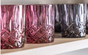 Whiskybecher Noblesse in taupe, 2-teilig