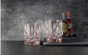 Whiskybecher Noblesse farbig in rose, 2-teilig