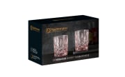 Whiskybecher Noblesse farbig in rose, 2-teilig