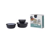 Multischüssel Set Cirqula in nordic black, 3-teilig