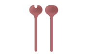 Salatbesteck Silueta, mauve, 2-teilig