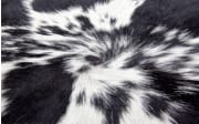 Kuhfellteppich Glam 210 in schwarz-weiß, ca. 1,35 qm