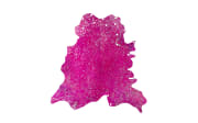 Kuhfellteppich Glam 410 in violett-silber, ca. 2,00 qm