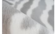 Hochflorteppich Rabbit Animal 400 in grau-weiß, 160 x 230 cm