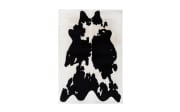 Hochflorteppich Rabbit Animal 500 in schwarz-weiß, 120 x 160 cm